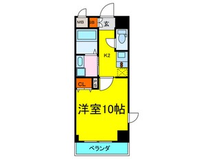 ｴｲﾍﾟｯｸｽみなとCentralAvenue904の物件間取画像